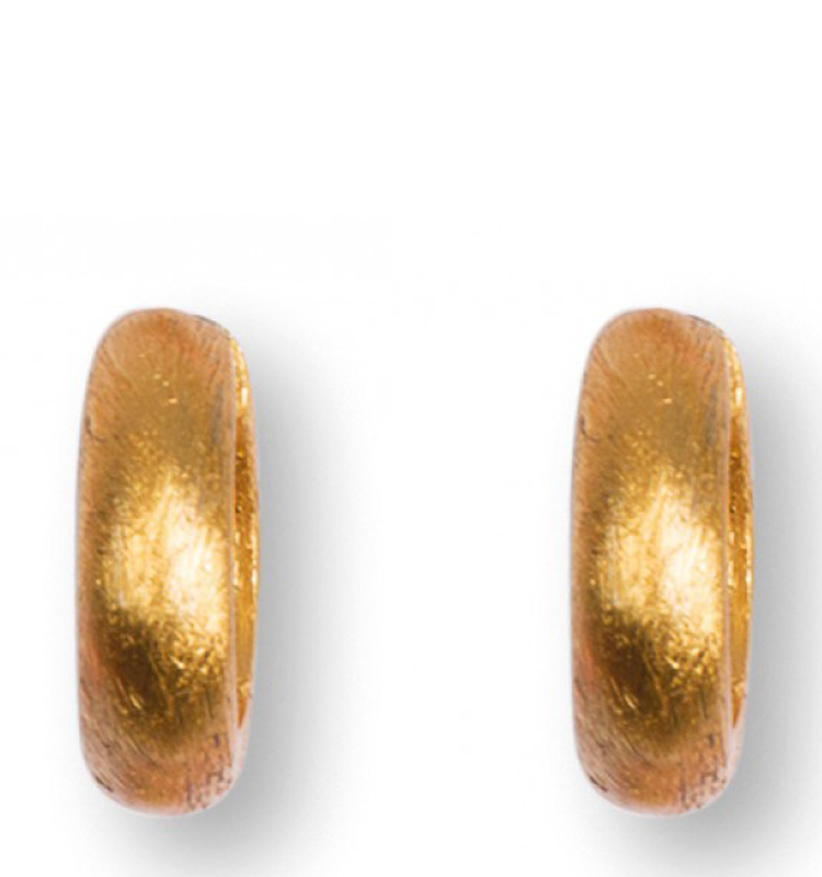 HEIDE HEINZENDORFF Orecchini A Cerchio Intercambiabili Stella – Argento 925 Placcato Oro Rosa, 8x16 Mm