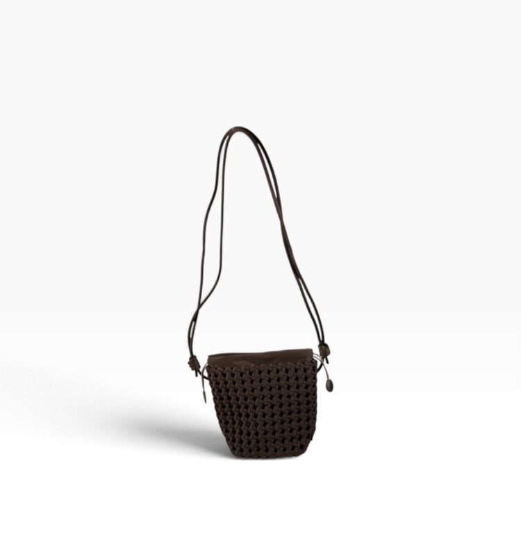 BLINGBERLIN MOBILE BAG RAVEN dark bronze