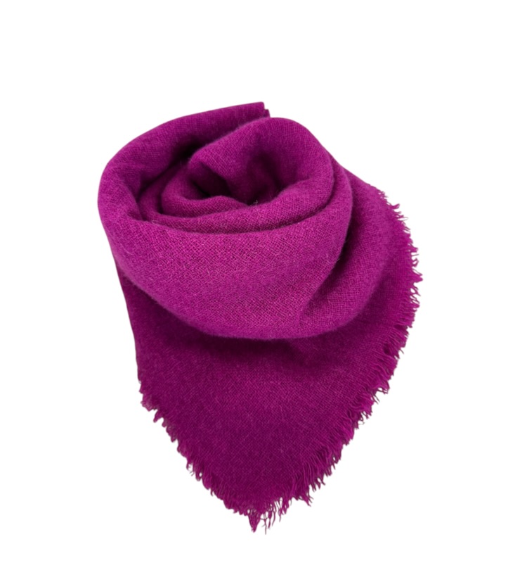 BLUESTARS x BLUI 112 FOULARD PERLA col. 124 magenta